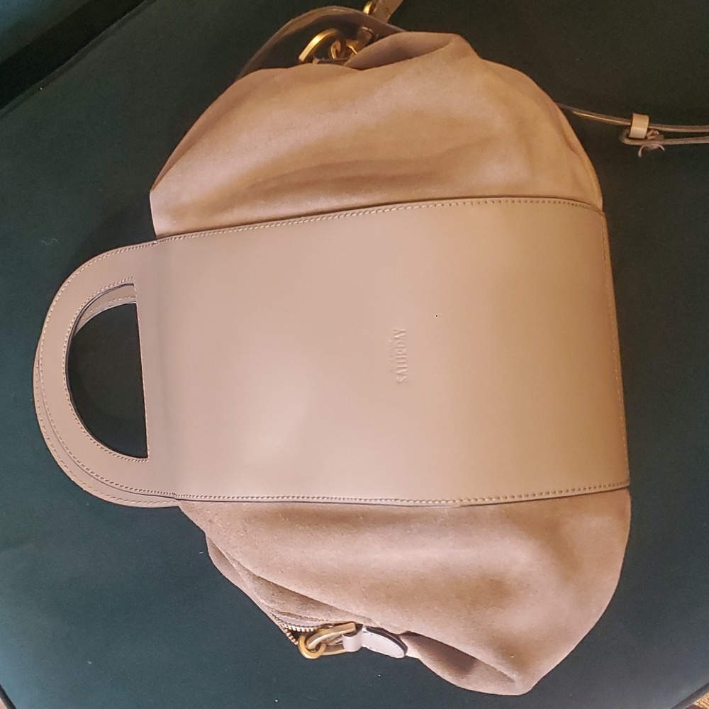 Grey Kate Spade handbag